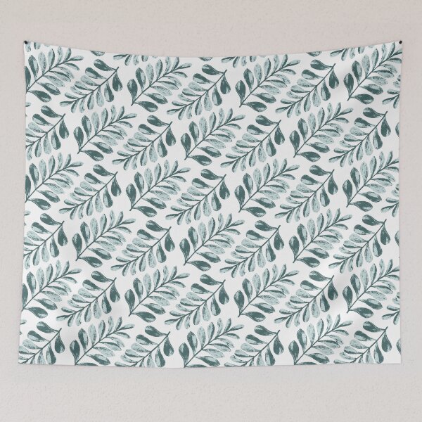 Item preview, Minty Fern - White designed and sold by artlovepassion.