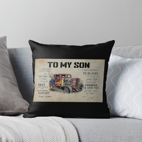 Item preview, To My Son Wherever Your Journey In Life - Dad And Son Hot Rod Car designed and sold by MorningJoco.