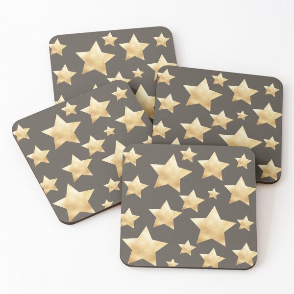 Item preview, Golden foil stars  designed and sold by MarineTreasury.