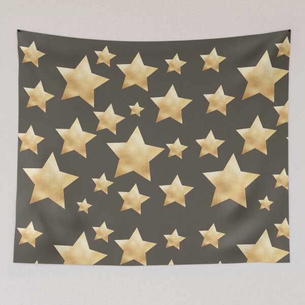 Item preview, Golden foil stars  designed and sold by MarineTreasury.