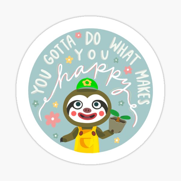 Leif Animal Crossing Sticker