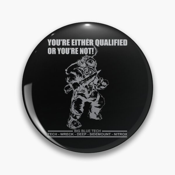 Item preview, Qualified or Not! - Big Blue Tech designed and sold by BigBlueDiving.