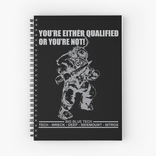 Item preview, Qualified or Not! - Big Blue Tech designed and sold by BigBlueDiving.