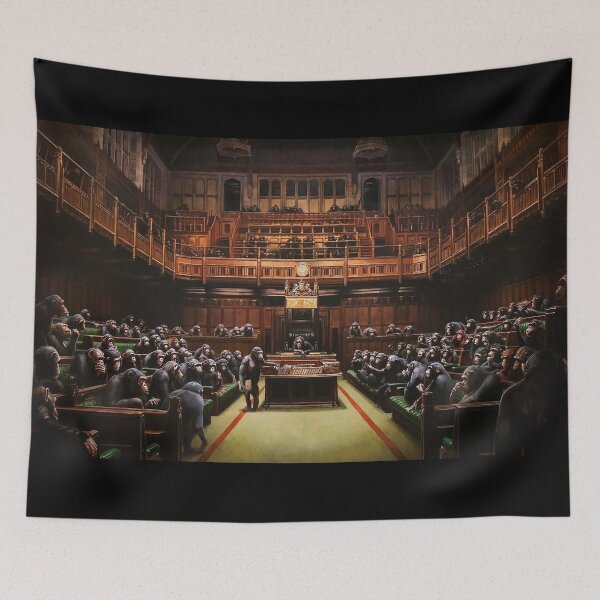Item preview, Devolved Parliament - Banksy designed and sold by FelpoStore.