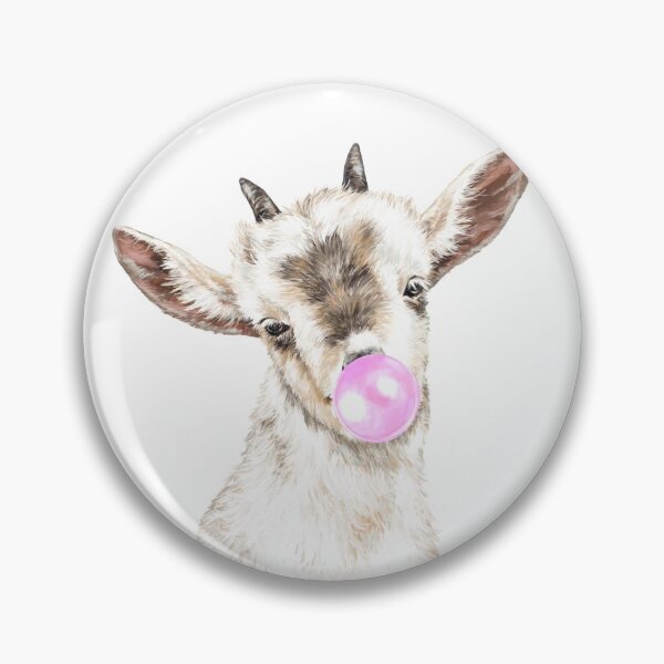 Item preview, Oh My Goat with Bubble Gum designed and sold by bignosework.