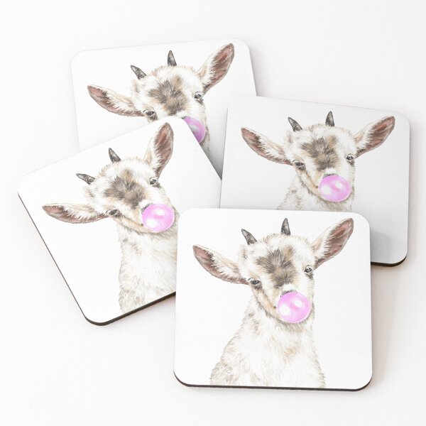 Item preview, Oh My Goat with Bubble Gum designed and sold by bignosework.