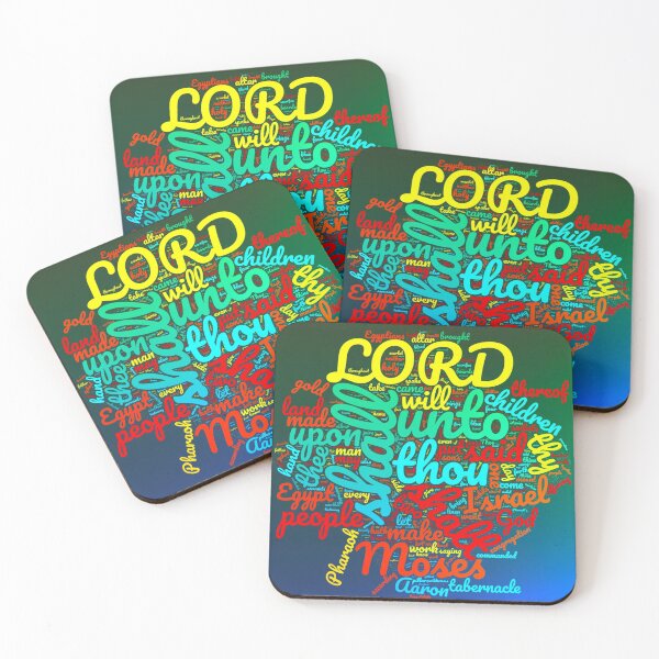 Item preview, Word cloud book of Exodus designed and sold by PanicDay.