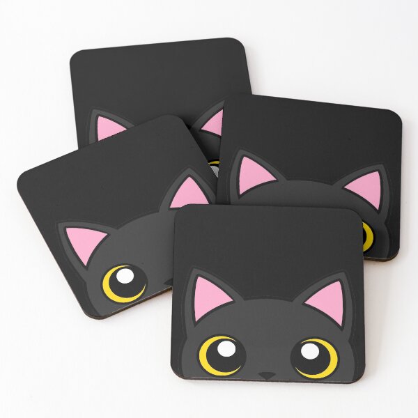 Item preview, Black cat peek designed and sold by Sphynx-Ink.