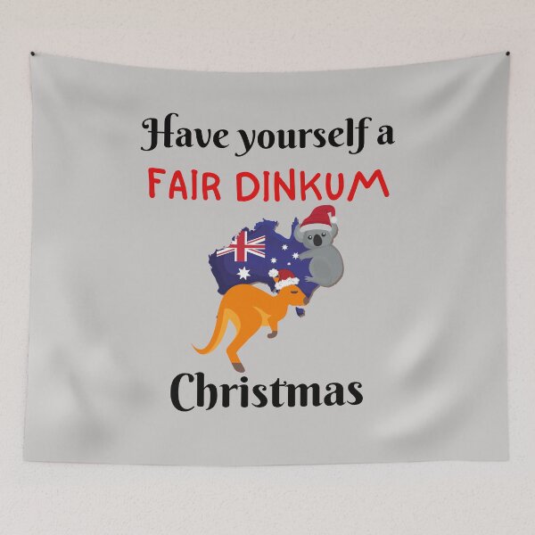 Item preview, Fair dinkum Aussie christmas  designed and sold by Mommaspouch.