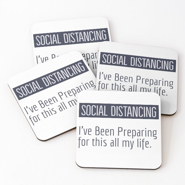 Item preview, Social Distancing. designed and sold by Blaze111.