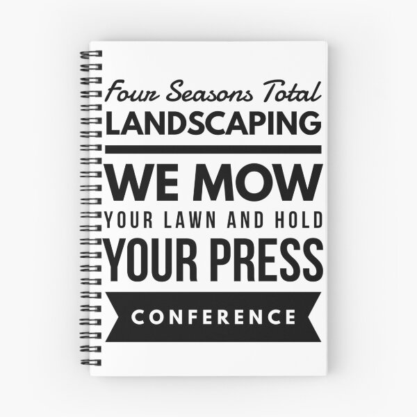 Item preview, Four Seasons Total Landscaping And Press Conference!  designed and sold by Worranarin.
