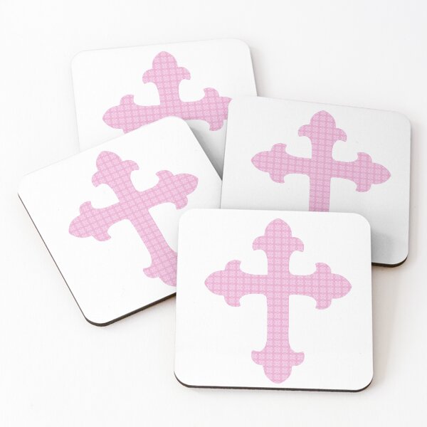 Item preview, Pastel Gothic Cross And Goth Damask Design designed and sold by StormyMuse.
