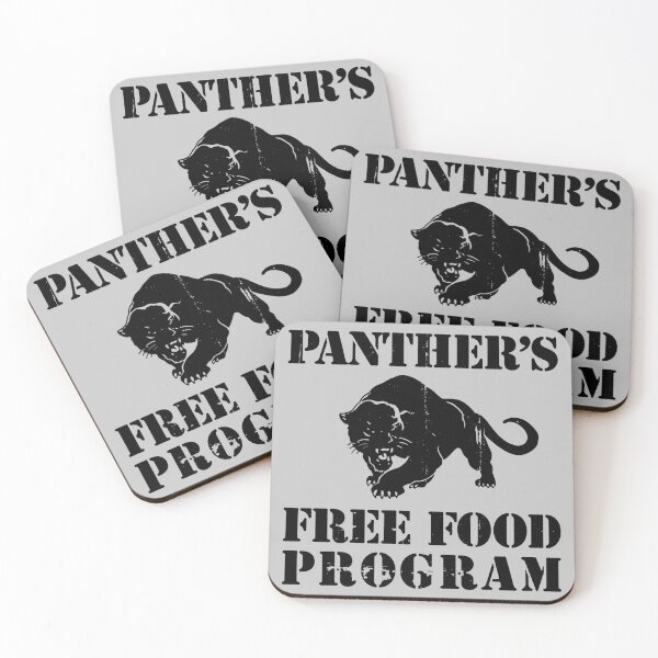 Item preview, Panther's Free Food Program designed and sold by thelasttype.