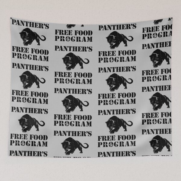 Item preview, Panther's Free Food Program designed and sold by thelasttype.