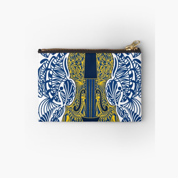 Item preview, Navy Blue Violin Mandala Pattern designed and sold by crizzysketch.