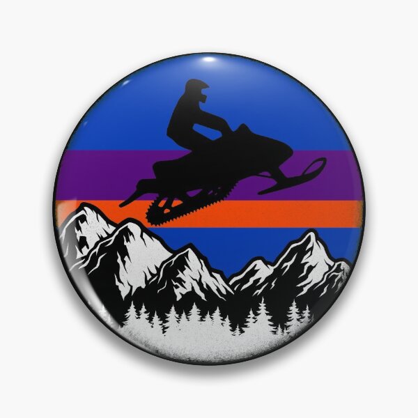 Item preview, Snowmobiling Sled, Vintage American Snowmobile  designed and sold by OdmiDesign.
