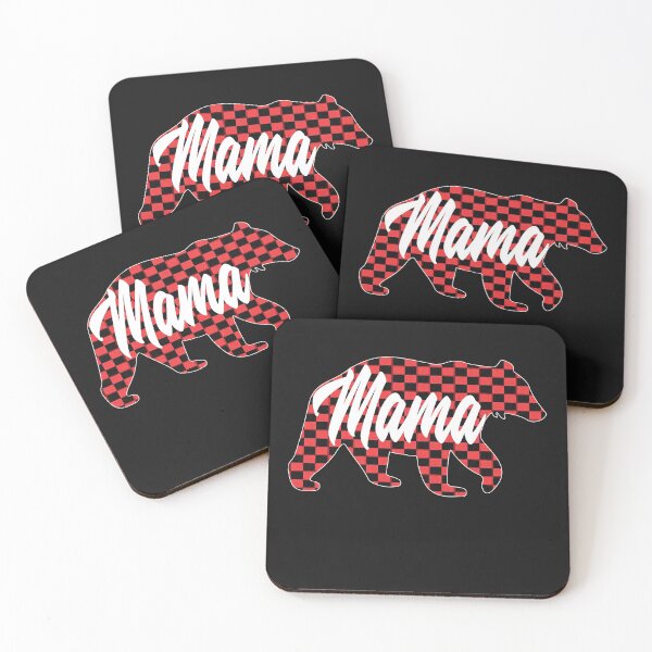 Item preview, Red plaid Mama Bear Family Premium Shirt designed and sold by sunnym79.