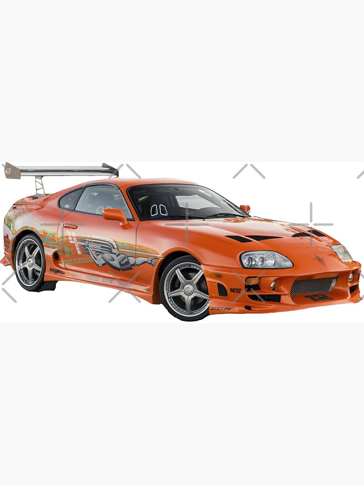 Fast and The Furious SUPRA FAST FURIOUS Magnet
