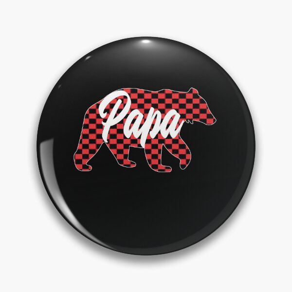 Artikelvorschau, Papa Bear Astylish Buffalo Plaid Shirt für Männer entworfen und verkauft von sunnym79.