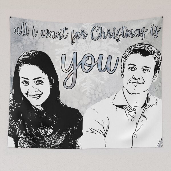 Item preview, All I Want For Christmas is You (Mac and Riley - MacGyver) designed and sold by sticktosunshine.