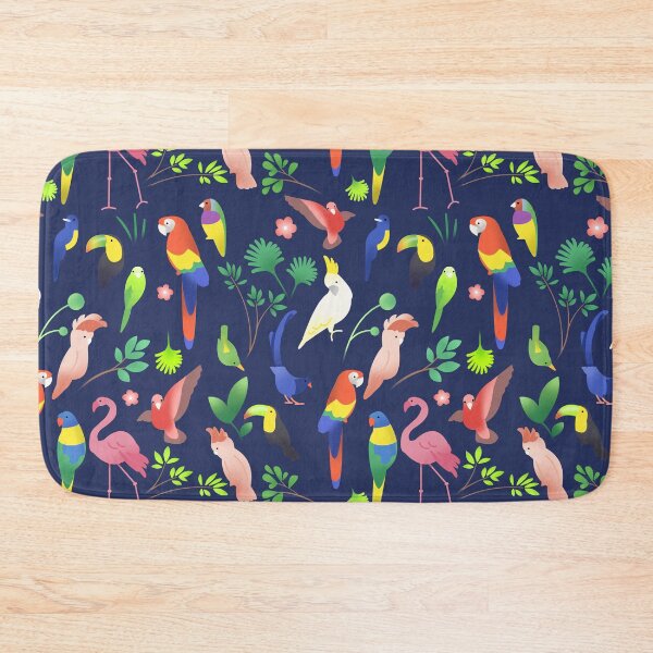 Item preview, Tropical Bird Pattern designed and sold by Bethany Gustafson.