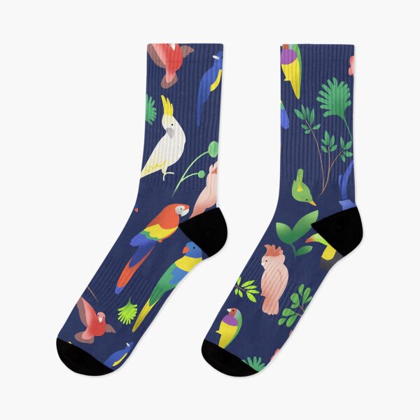 Item preview, Tropical Bird Pattern designed and sold by Bethany Gustafson.