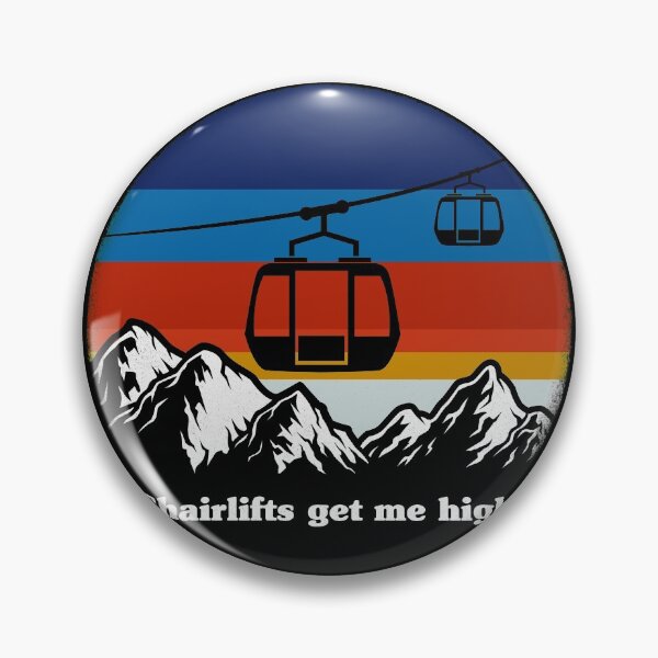 Item preview, Chairlifts, Get Me High, Ski Lift Elevator, Chairlifts Lover  designed and sold by OdmiDesign.