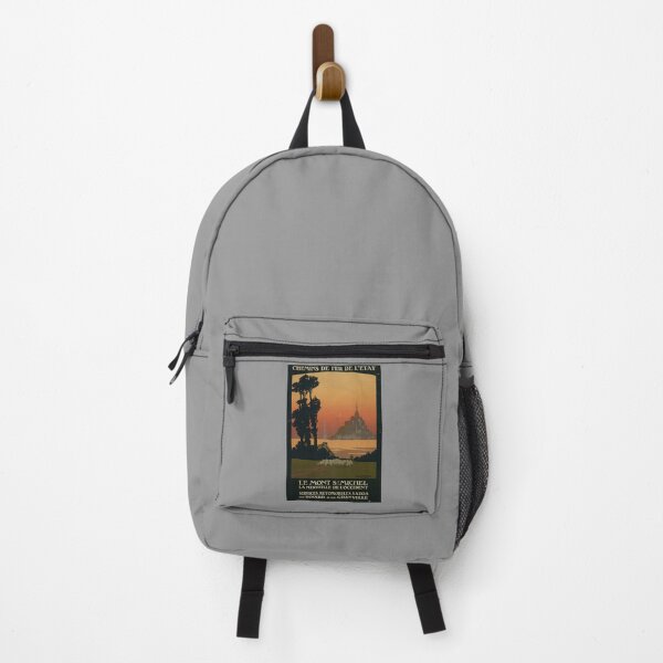 Item preview, retro classic ETAT Le Mont Saint Michel poster designed and sold by CorasPosters.