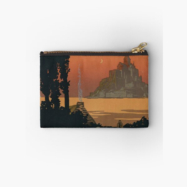 Item preview, retro classic ETAT Le Mont Saint Michel poster designed and sold by CorasPosters.