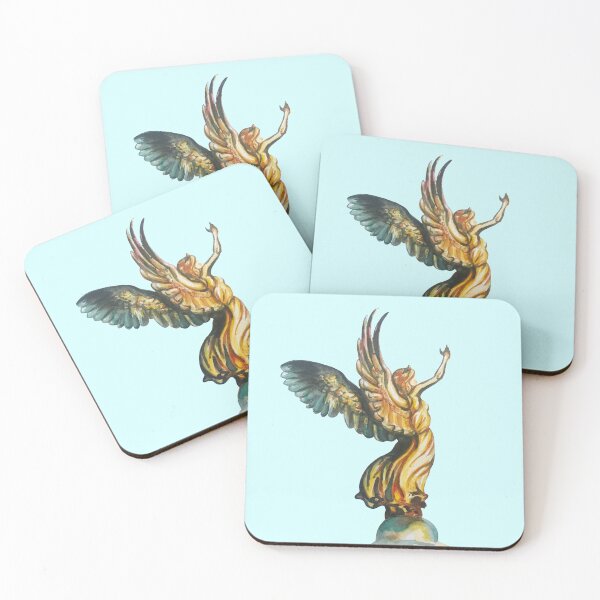 Item preview, Golden Watercolor Angel designed and sold by Lady-Lilac.