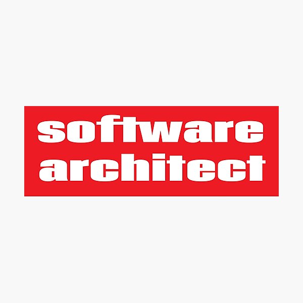 Artikel-Vorschau von Softwarearchitekt, designt und verkauft von ProjectX23.