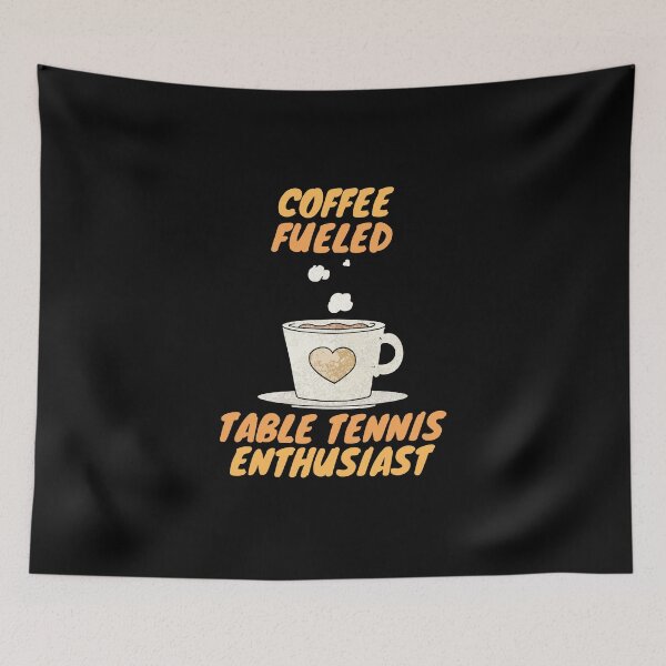 Item preview, coffee fueled table tennis designed and sold by SnowballStep.