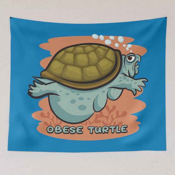Item preview, Funny Obese Turtle designed and sold by Andantino.
