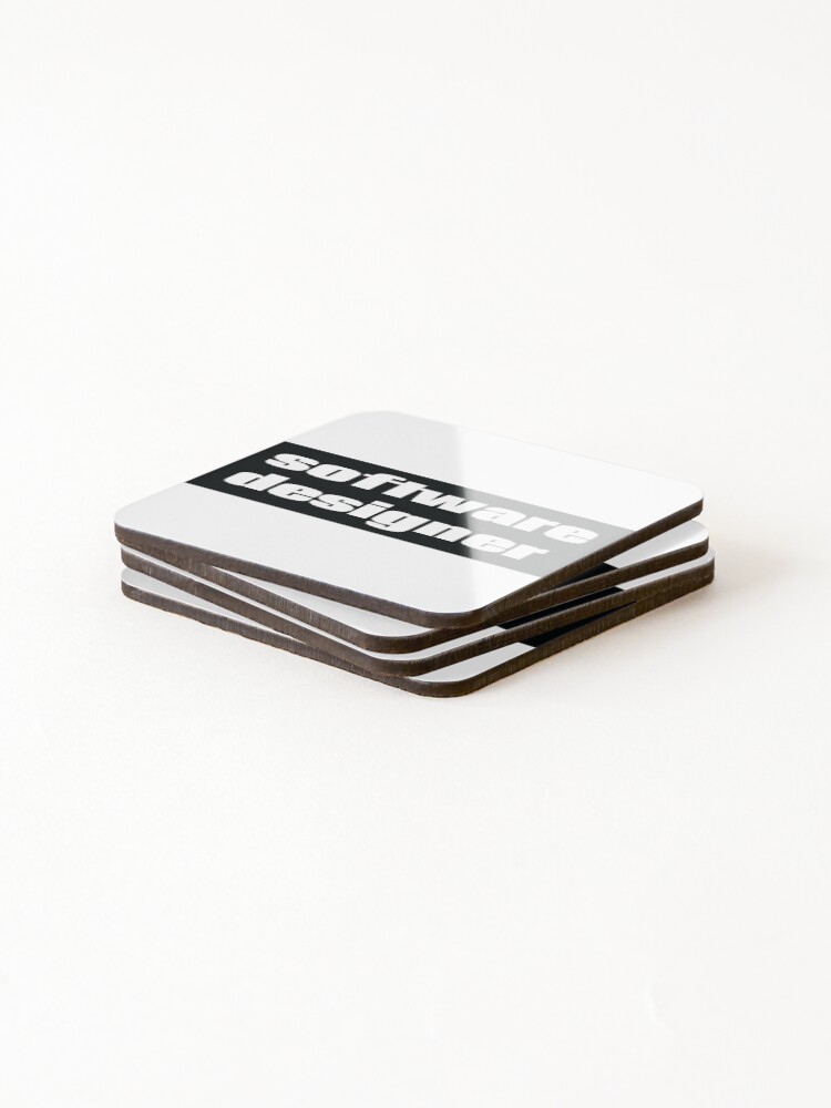 Thumbnail 4 of 5, Coasters (Set of 4), Software Designer designed and sold by ProjectX23.