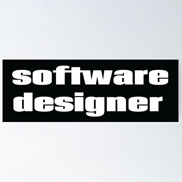 Artikel-Vorschau von Software Designer, designt und verkauft von ProjectX23.