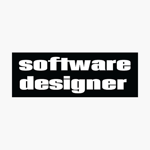 Artikel-Vorschau von Software Designer, designt und verkauft von ProjectX23.