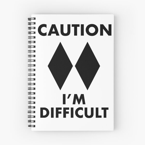 Item preview, Caution: I'm Difficult designed and sold by Primotees.