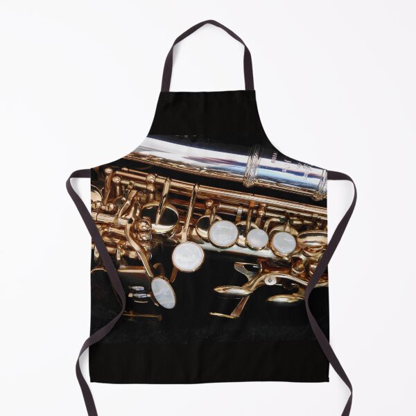Item preview, Palm Keys and Four Stack - Soprano Sax with Flute designed and sold by EasterDaffodil.
