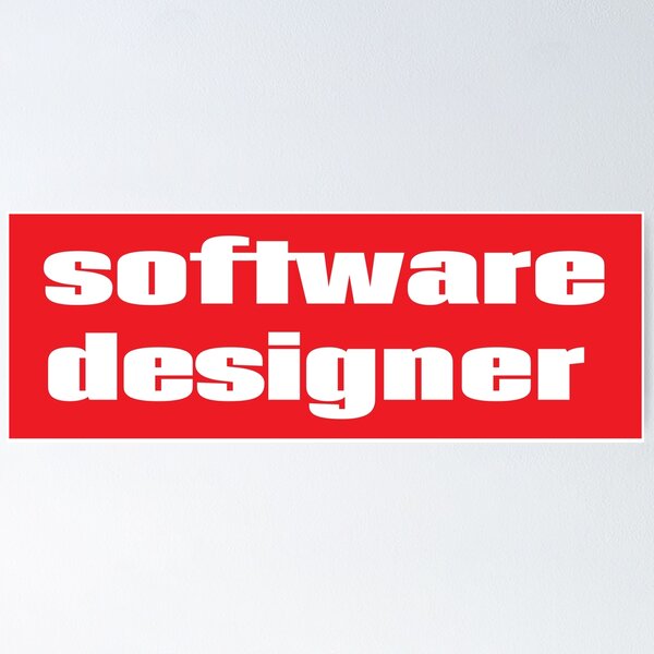 Artikel-Vorschau von Software Designer, designt und verkauft von ProjectX23.
