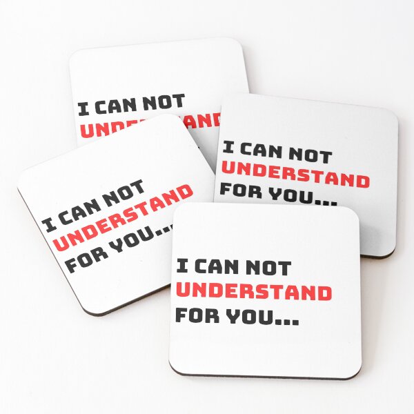 Item preview, I Cannot Understand For You designed and sold by Worranarin.