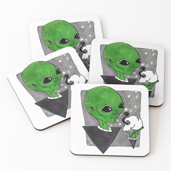 Item preview, Curious Alien designed and sold by Briisinspired.