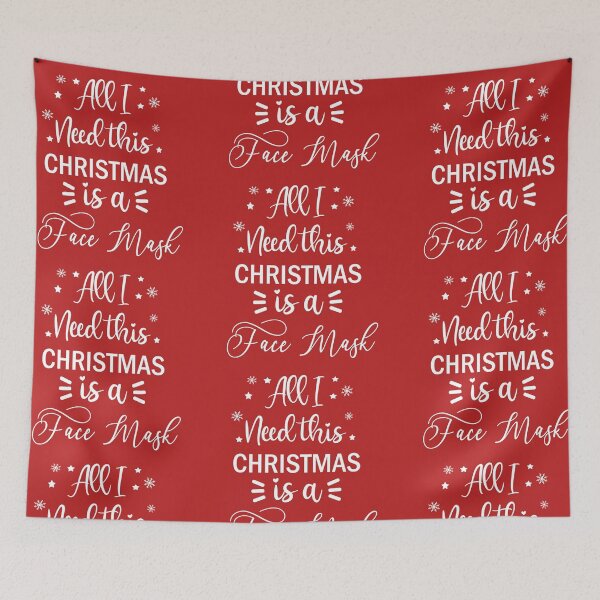 Item preview, All I Need This Christmas is Face Mask- COVID Quarantine Christmas designed and sold by younghopes.