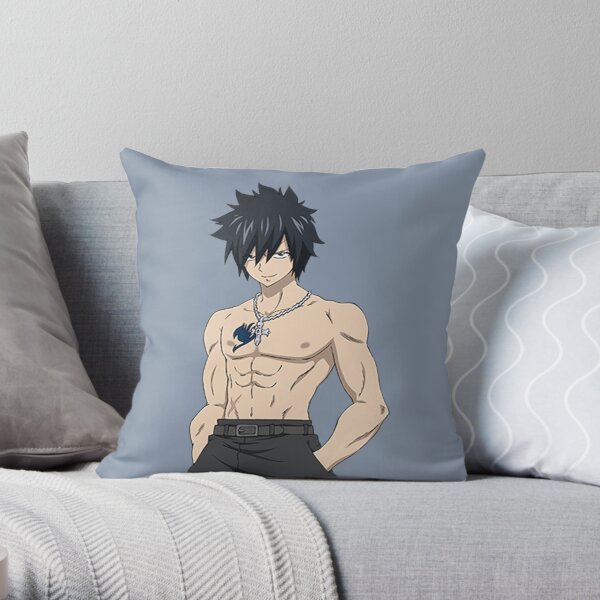 Gray Fullbuster (Fairy Tail) Throw Pillow