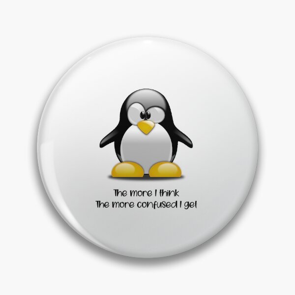 Item preview, Confused Penguin designed and sold by aarohee2017.