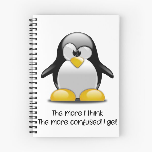 Item preview, Confused Penguin designed and sold by aarohee2017.