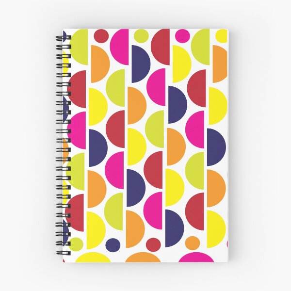 Item preview, Colorful Geometric Circle Half Circle Pattern designed and sold by Nisha Prabhu.