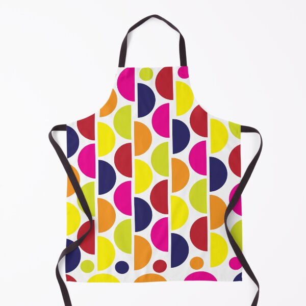 Item preview, Colorful Geometric Circle Half Circle Pattern designed and sold by Nisha Prabhu.