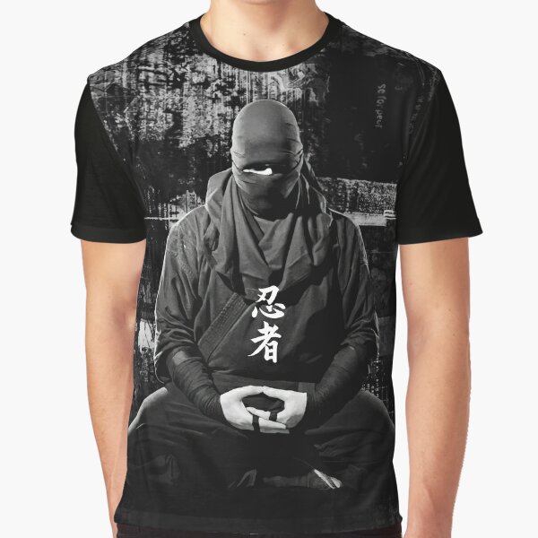 Bananya Ninja Kanji Unisex T-Shirt