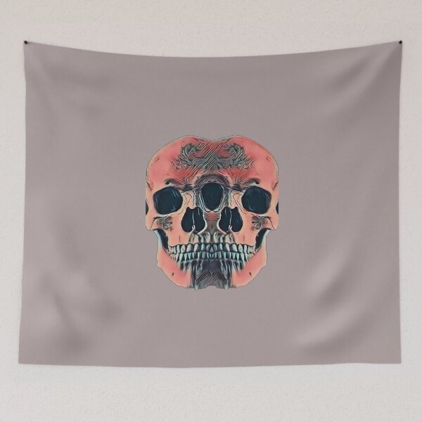 Item preview, Dangerous Red Skull(Unus Annus)  designed and sold by Dude 4U.