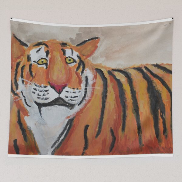 Item preview, Concerned Tiger designed and sold by CreativeMatthew.